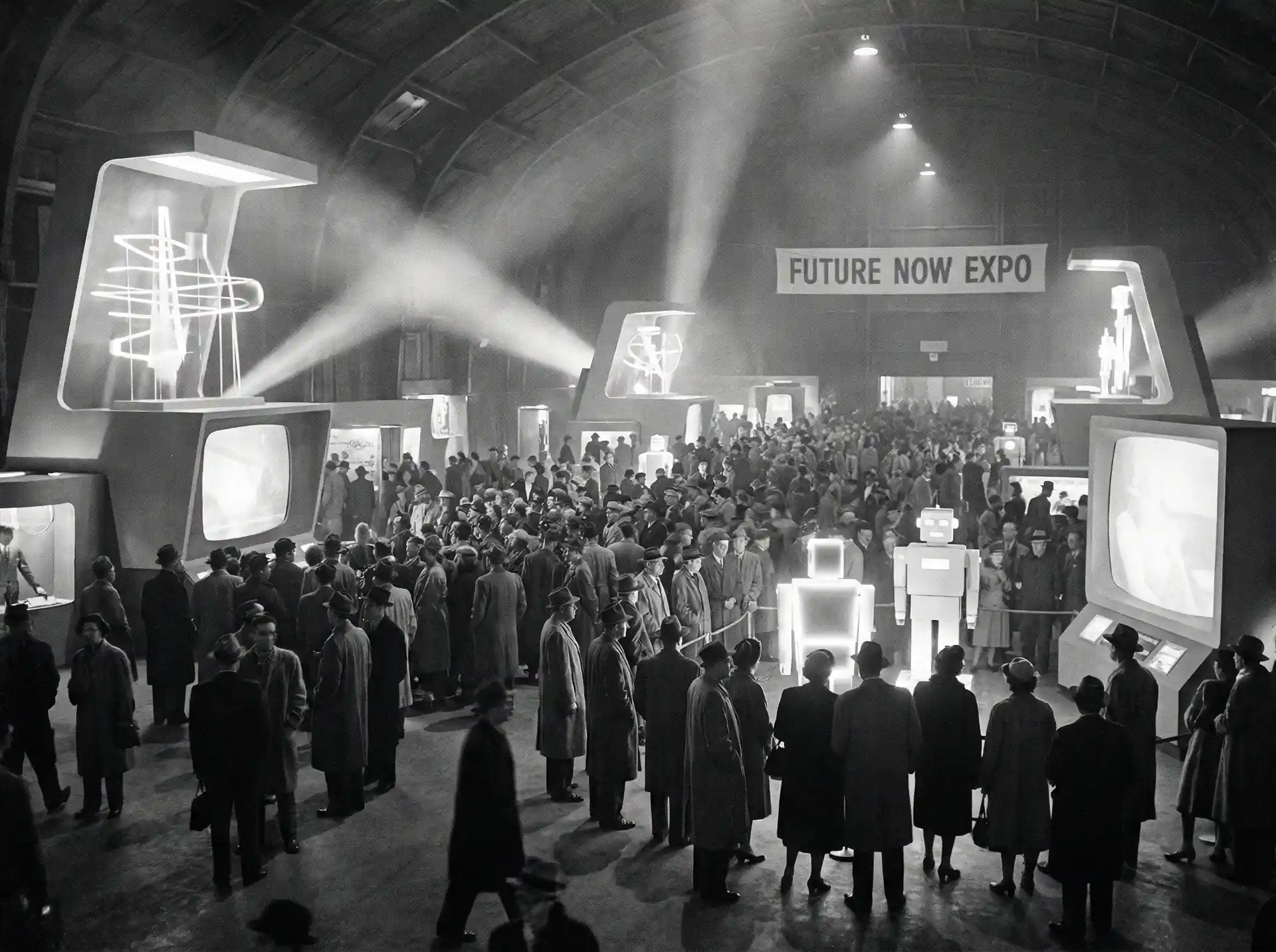 科技博览会全景 - 今日吃瓜